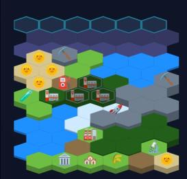 Attempt 5 of 7: Attempts at exploring a colony surface design
