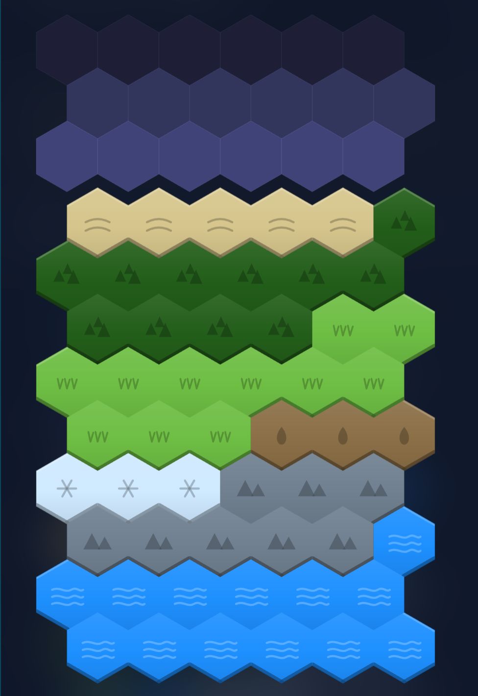 Attempt 1 of 6: Final colony surface designs