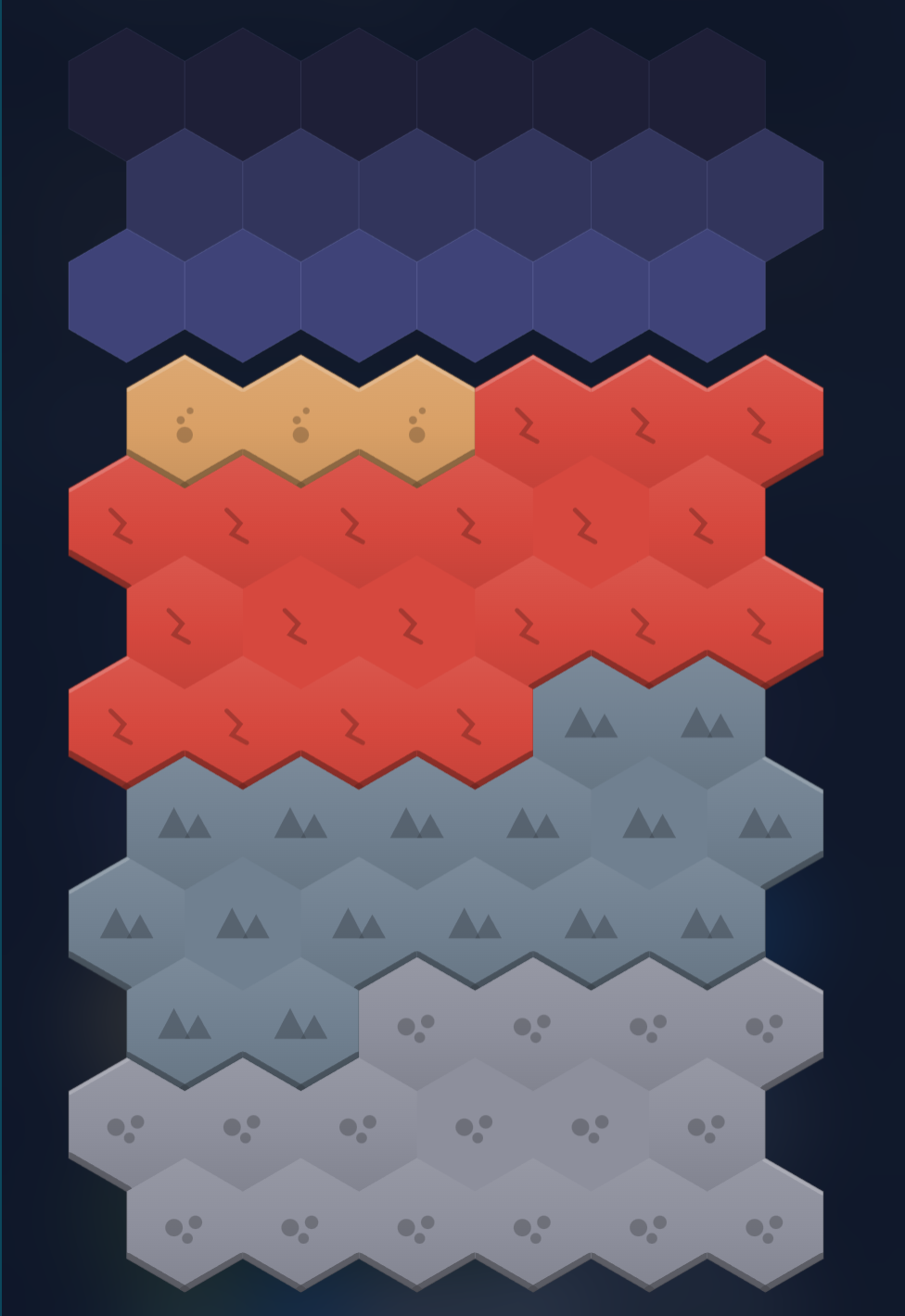 Attempt 4 of 6: Final colony surface designs