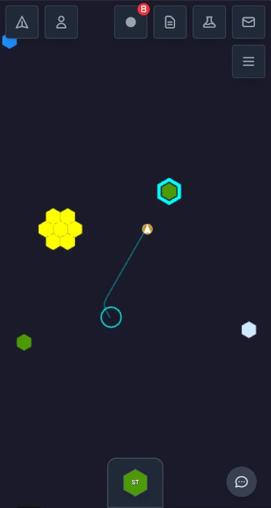 Ion Space in mobile browser format for managing on the go